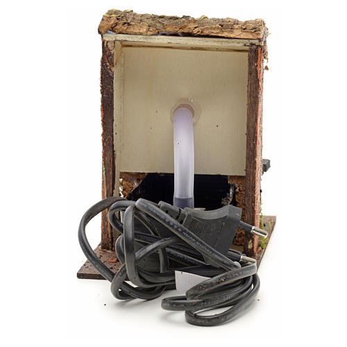 Brünnlein für Krippe mit rechteckiger Wanne 15x10x15 3