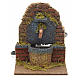 Electric fountain for nativities with wall 14x10x12cm s1
