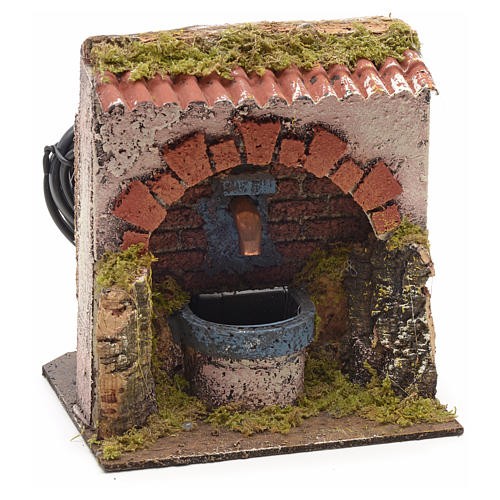 Electric nativity fountain measuring 13x14x11cm online sales on