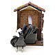 Electric fountain for nativities 14x10x14cm s3
