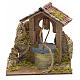 Pozzo presepe con tettoia 15x10x10 cm s1