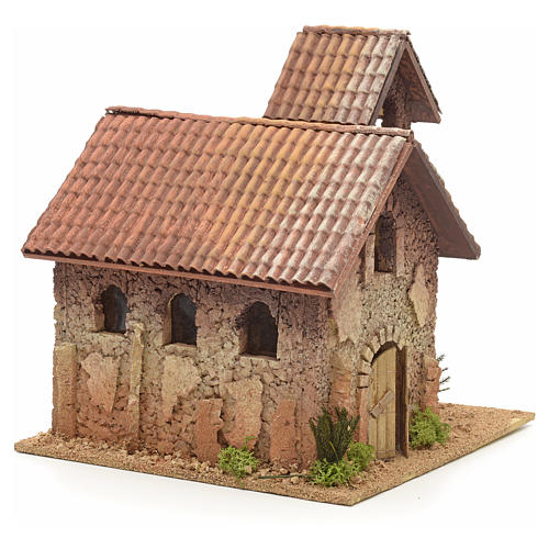 Nativity setting, rural bell tower 27x25x25cm | online sales on 