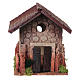 Nativity setting, rural house, northern style 19x15x20cm s1
