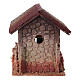 Casa rural estilo nórdico presépio 19x15x20 cm s4