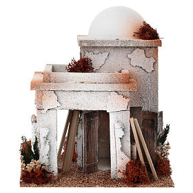 Maison arabe en miniature avec atelier du menuisier