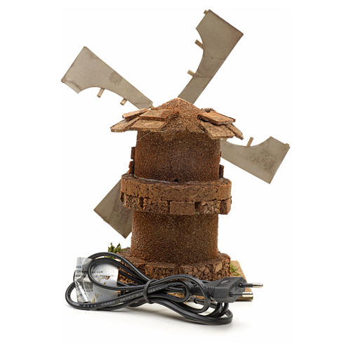 Wind mill for nativities 17x12x12cm 4