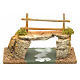 Nativity setting, cork bridge 8x15x7cm s2