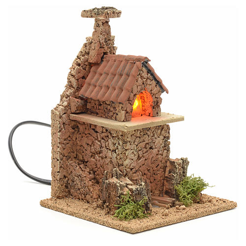 Fuoco elettrico 20x12x12 cm 2