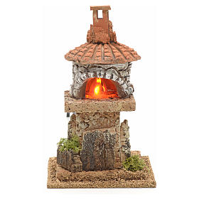 Fours et feux crèche: Feu électrique pour crèche 18x15x15 cm Fours et feux crèche: Feu électrique pour crèche 18x15x15 cm