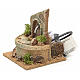 Brunnen aus Holz und Terrakotta 15x12x12 cm s3