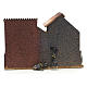 Nativity setting, double house, northern style s4
