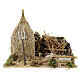 Nativity setting, haystack with sheep 12x20x12cm s1