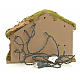 Nativity stable with lights 24x33x18cm s4