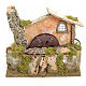 Water mill for nativities 18x20x14cm s1