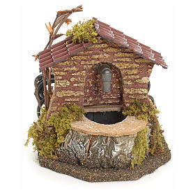 Fontes de Água para Presépio: Fonte presépio em cortiça 13x13x13 cm Fontes de Água para Presépio: Fonte presépio em cortiça 13x13x13 cm