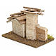 Nativity setting, rustic house in wood, 11 cm s2