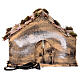 Nativity stable , Neapolitan nativity 40x30x25cm s8