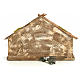 Capanna 43x43x30 presepe napoletano s4