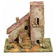Casetta presepe in legno stuccato s1