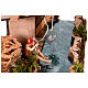 Nativity setting, river with fisherman's hut s2