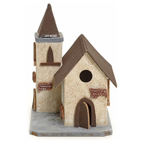 Iglesia de campo para pesebre 1