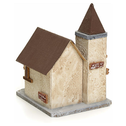 Iglesia de campo para pesebre 3