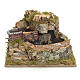 Nativity setting, fountain with double fall s1