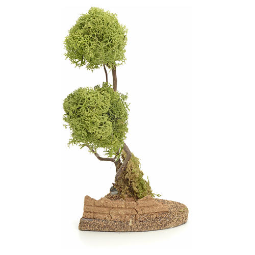 Nativity accessory, lichen tree for nativities 20cm 2