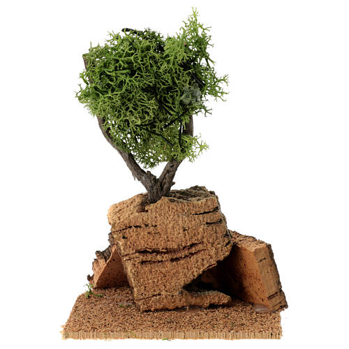 Árbol liquen para el belén 20 cm 3