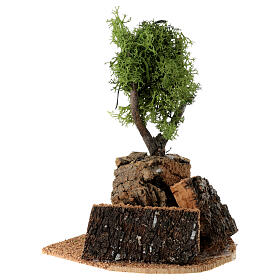 Nativity accessory, lichen tree for nativities 20cm