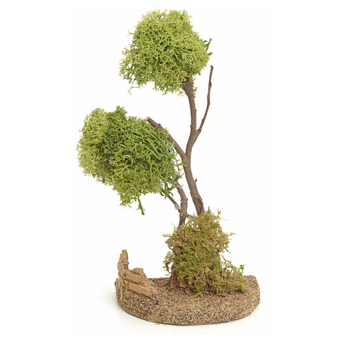 Nativity accessory, lichen tree for nativities 20cm 1