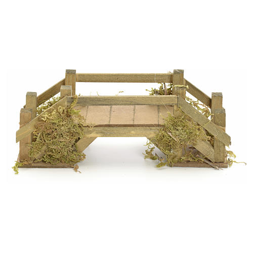 Ponte in legno e muschio 8x20x6 1
