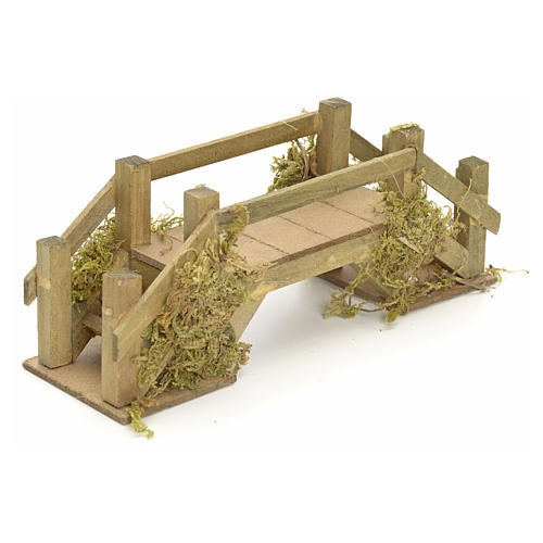 Ponte in legno e muschio 8x20x6 2