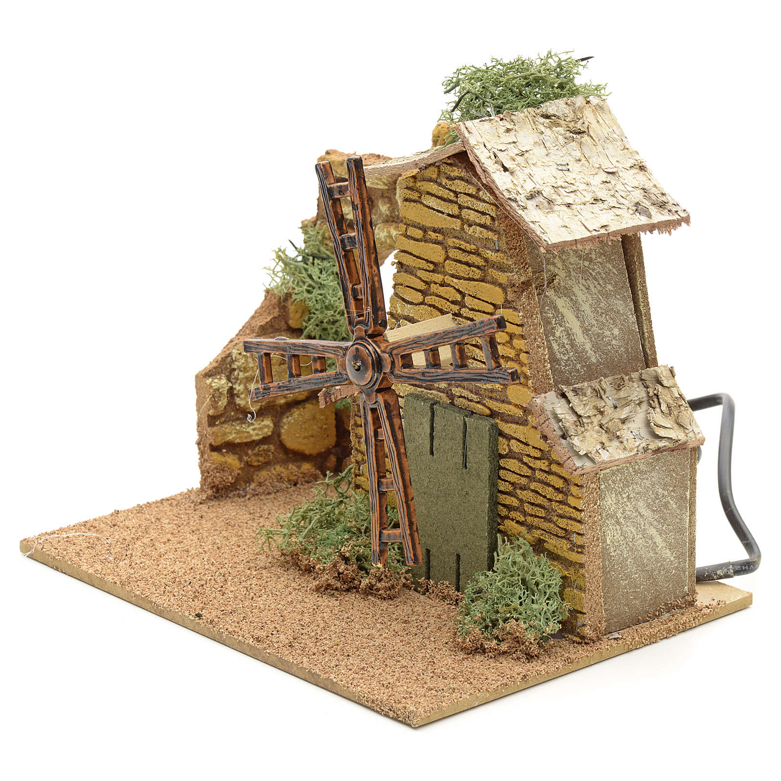 Molino de viento en madera con movimiento | venta online en HOLYART