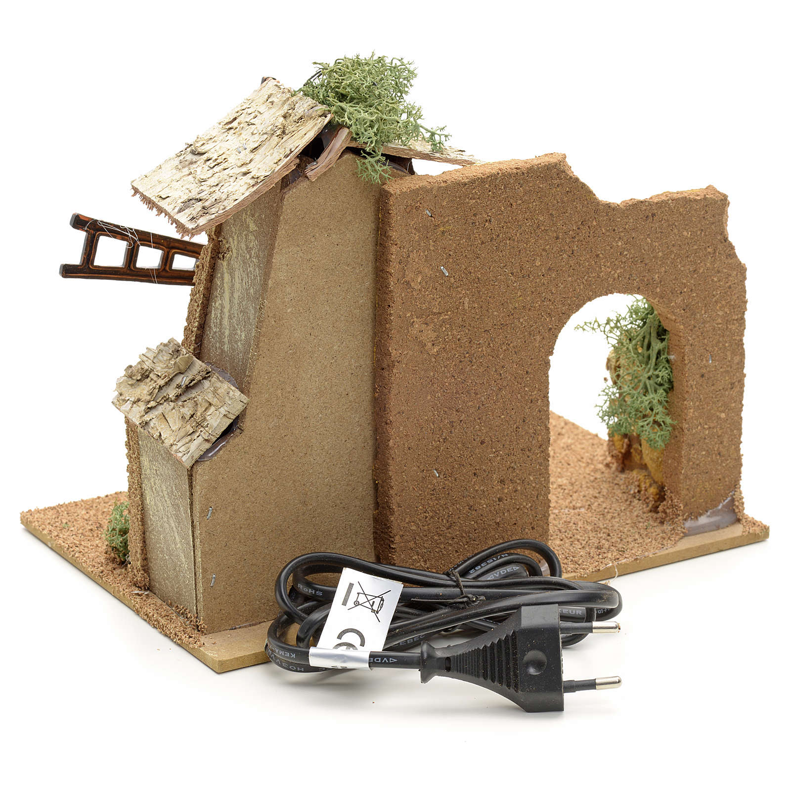 Molino de viento en madera con movimiento | venta online en HOLYART