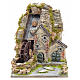 Nativity water mill for mountains with waterfall s1