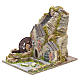 Nativity water mill for mountains with waterfall s3