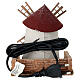 Wiatrak z drewna stiukowany do szopki 15x14x14 s4