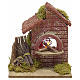 Nativity accessory, battery powered oven with bundles 16x14x14cm s1