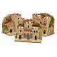 Nativity setting, houses in cardboard 8x10x6cm (3 different models) s3