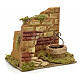 Pozzo con arco mattoncini presepe 13x15x10 cm s3