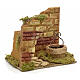Nativity setting, well with arch and bricks, 13x15x10cm s3
