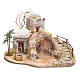 Gruta presépio iluminada estilo árabe 42x40x40 cm s1