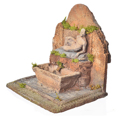 Fontana resina presepe 13x21x14 cm 2