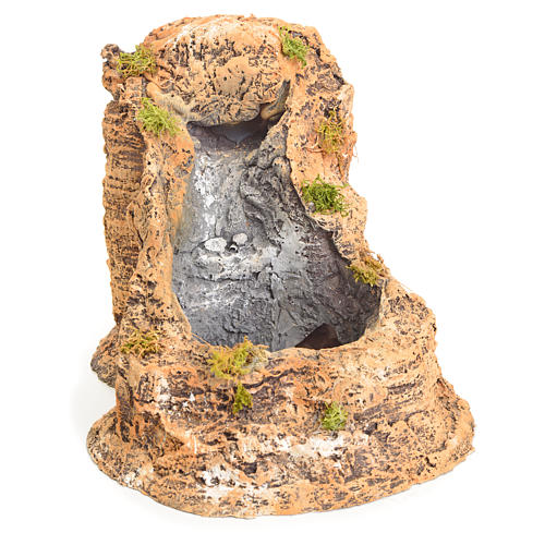 Ruscello resina per presepe 15x18x21 cm 1