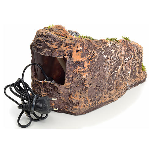 Ruisseau pour crèche en résine 22x15x35 cm 3