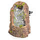 Ruisseau pour crèche en résine 22x15x35 cm s1