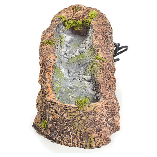Ruscello resina per presepe 22x15x35 cm 1