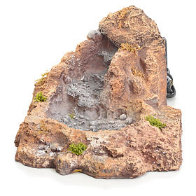 Szopka neapolitańska: Strumyk do szopki żywica 13x21x30 cm