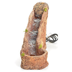 Neapolitan Nativity Scene: Stream in resin 21x9x19cm Neapolitan Nativity Scene: Stream in resin 21x9x19cm